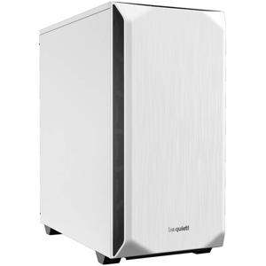 BeQuiet Pure Base 500 Midi-tower PC-behuizing, Gaming-behuizing Wit 2 voorgeïnstalleerde ventilators, Stoffilter, Geluidsdemping