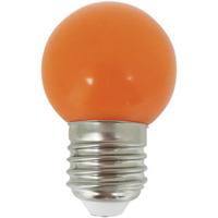 LightMe LM85255 LED-lamp Energielabel G (A - G) E27 Kogel 1 W Oranje (Ø x l) 45 mm x 69 mm 1 stuk(s) - thumbnail