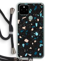 Terrazzo N°11: Pixel 5 Transparant Hoesje met koord