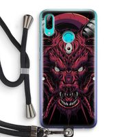 Hell Hound and Serpents: Huawei P Smart (2019) Transparant Hoesje met koord