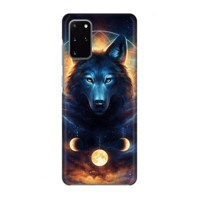 Wolf Dreamcatcher: Volledig geprint Samsung Galaxy S20 Plus Hoesje