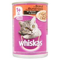 Whiskas Blik adult rund in saus