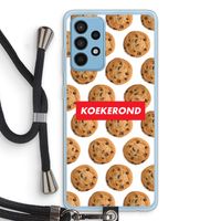 Koekerond: Samsung Galaxy A52 Transparant Hoesje met koord