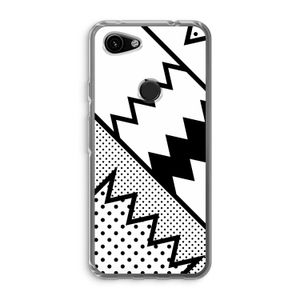 Pop Art #5: Google Pixel 3a Transparant Hoesje