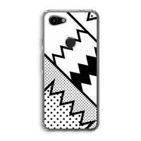 Pop Art #5: Google Pixel 3a Transparant Hoesje
