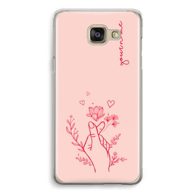Giving Flowers: Samsung Galaxy A5 (2016) Transparant Hoesje