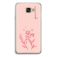 Giving Flowers: Samsung Galaxy A5 (2016) Transparant Hoesje
