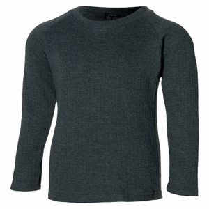 Heatkeeper Kinder Thermoshirt Lange Mouw Comfort Antraciet Melange-116/122