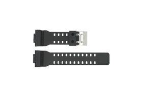 Horlogeband Casio 10347688 / G-8900-1 / GA-100-1 / GA-110 / GA-110MB Kunststof/Plastic Zwart 16mm