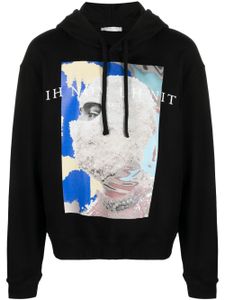 Ih Nom Uh Nit hoodie Mask On en coton - Noir