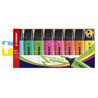 STABILO BOSS ORIGINAL, markeerstift, etui met 8 kleuren