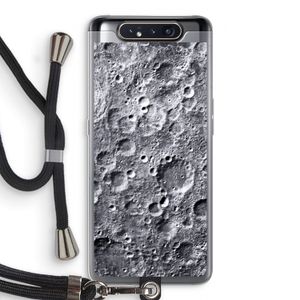 Maanlandschap: Samsung Galaxy A80 Transparant Hoesje met koord