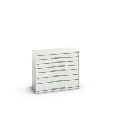 Bott Verso Schuifladenkast | 1050x550x900mm | 7 Laden | RAL 7035 - 16925229.16