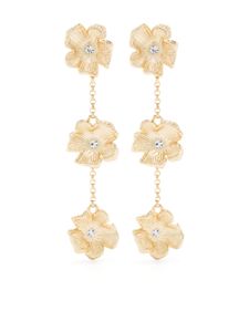 Maje floral-motif drop earrings