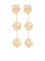 Maje floral-motif drop earrings - thumbnail