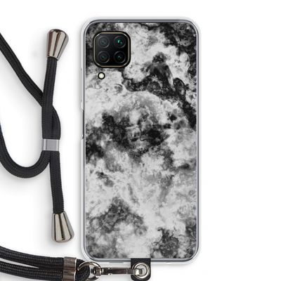 Onweer: Huawei P40 Lite Transparant Hoesje met koord
