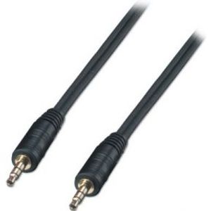 Lindy 35642 2m 3.5mm 3.5mm Zwart audio kabel