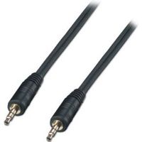 Lindy 35642 2m 3.5mm 3.5mm Zwart audio kabel