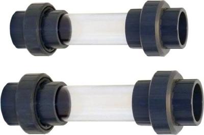 Zichtglas met 3/3 koppeling 63 mm