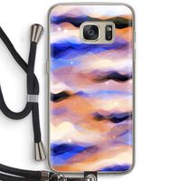 Donkere Wolken: Samsung Galaxy S7 Transparant Hoesje met koord