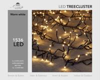 2,5-3m treecluster 20m/1536led warm wit Anna's collection - Annas collection