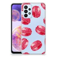 Samsung Galaxy A23 | Siliconen Case | Pink Macarons