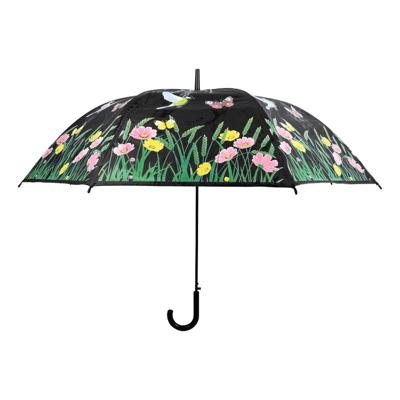 Esschert Design Paraplu Magic - zwart - verandert van kleur - D120 cm