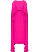 Valentino Garavani robe mi-longue Cady Couture - Rose