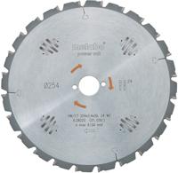 Metabo Accessoires cirkelzaagblad hw/ct ø 254x30, 24 wz - 628025000