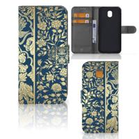 Samsung Galaxy J5 2017 Hoesje Beige Flowers