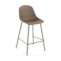 Kave Home Quinby barkruk H75 cm Beige