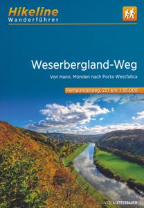 Wandelgids Hikeline Weserbergland-Weg | Esterbauer