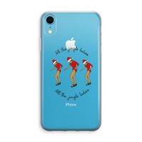 Jingle Ladies: iPhone XR Transparant Hoesje