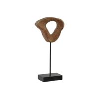 Decoratieve figuren Home ESPRIT Bruin Zwart Modern 22 X 9 X 44 CM