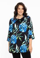 Yoek Tunic flare | Blauw | Maat 58/60