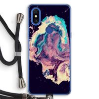 Cosmic Silence: Xiaomi Mi Mix 3 Transparant Hoesje met koord