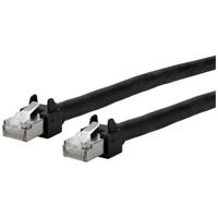Metz Connect 13084F5000-E RJ45 Netwerkkabel, patchkabel CAT 5e S/UTP 5 m Zwart Geschikt voor sleepketting, PUR-mantel, UV-bestendig 1 stuk(s)