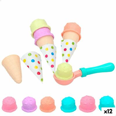 Speelgoedeten Colorbaby IJs 17 Onderdelen (12 Stuks)