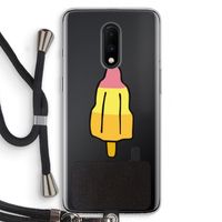 Raketijsje: OnePlus 7 Transparant Hoesje met koord