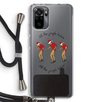 Jingle Ladies: Xiaomi Redmi Note 10 Pro Transparant Hoesje met koord