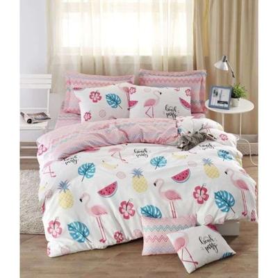 Beddengoedset - 1 dekbedovertrek 220 x 240 cm + 2 kussenslopen 60 x 60 cm - 65% katoen, 35% polyester - Wit