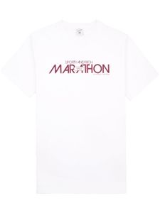 Sporty & Rich t-shirt Marathon en coton - Blanc