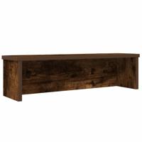 VidaXL Keukenrek stapelbaar 60x15x16 cm bewerkt hout gerookt eiken VidaXL Keukenrek stapelbaar 60x15x16 cm bewerkt hout gerookt eiken