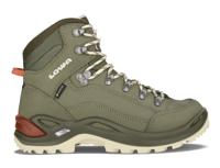 Lowa Renegade Gtx Mid Dames Hoge Wandelschoen Grey Green/Panna 4