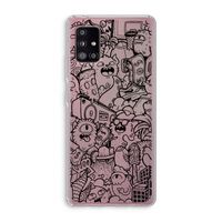 Vexx Black City : Samsung Galaxy A51 5G Transparant Hoesje