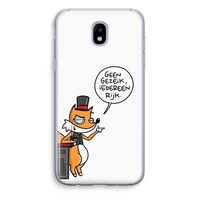 Geen Gezeik: Samsung Galaxy J5 (2017) Transparant Hoesje