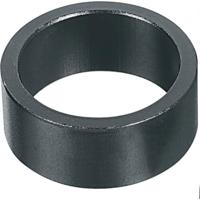 Ergotec spacer 1 1/8 15mm zwart zand