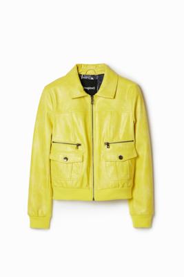 Retro jack met zakken - YELLOW - XL