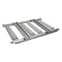 Fibox DRS ARCA 403021 Montageframe 2 rijen Staal Grijs (l x b) 400 mm x 300 mm 1 stuk(s)