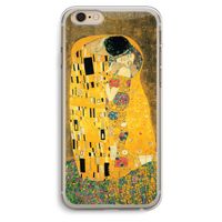 Der Kuss: iPhone 6 Plus / 6S Plus Transparant Hoesje